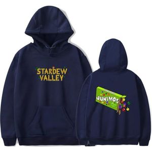 IZGVLELIHN Stardew Valley Trainingspak met capuchon voor heren en dames, modieuze hoodies voor jongens en meisjes, trend gaming cosplay truien, Blauw, M