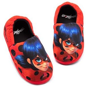 Miraculous Slippers Girls Kids Ladybug Superhero Red House Shoes 27