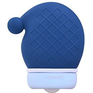 DieffematicRSD Warmwaterkruik Warmwaterkruik Injectie Siliconen Warmwaterzak Warme Buik Explosieveilige Verdikking Warm (Color : Blue Hat)