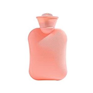 DieffematicRSD Warmwaterkruik Verdikte modieuze waterverwarmingstas PVC creatief explosieveilige mini-handwarmers warmwaterzak warmtepakket for de winter (Color : Pink)