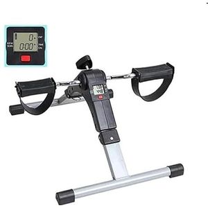 Opvouwbare pedaal Exerciser, Mini Oefenfiets Draagbare Voet Peddler Desk Bike Arm en been Peddler Machine met LCD-monitor