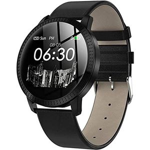 Smart Horloge CF18 OLED Kleur Screen IP67 Bloeddruk Zuurstof Hartslagmeter Mannen En Vrouwen Smartwatch Smart Strap voor Android IOS-A
