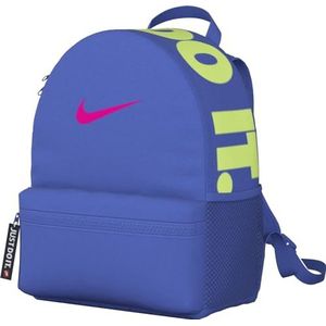 Nike Unisex Y Nk Brsla Jdi Mini Bkpk rugzak voor kinderen, Lt Ultramarine/Rush Fuchsia, 11 L, Sport