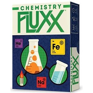 Looney Labs, Chemistry Fluxx, Board Game, Ages 8+, 2 to 6 Players, 5 to 30 Minutes Playing Time