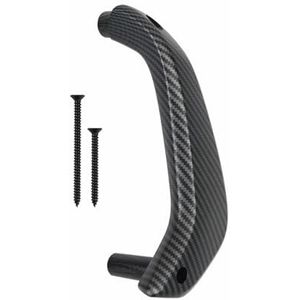 Auto interieurdeurgrepen Voor Ford Voor Fiesta 2011-2020 Binnendeurgreep Bestuurderszijde Links & Passagierszijde Rechts Handmatig Raam G2BZ-5823943-JA(R Carbon Fiber)