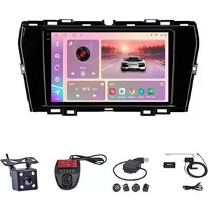 Android Autoradio Video Multimedia Speler, 9 Inch Touch Screen Radio Plug And Play Autotoebehoren met Bluetooth En Navigatie En Achteruitrijcamera Voor SsangYong Tivoli 2019-2021 (Size : M150S WIFI