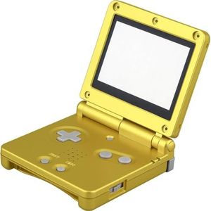 OSTENT - Volledige Behuizing Shell Case Cover - Goud - Vervanging voor Nintendo GBA SP Gameboy Advance SP