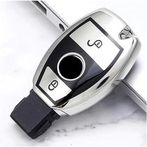 TPU Autosleutelhoesje Shell Houder Tas Sleutelhanger voor Benz ABRG Klasse Glk Gla W204 W251 W463 W176 Autosleutelhoesonderdelen