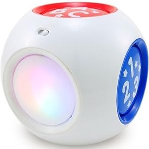 BEST LEARNING Learning Cube - Educatief muziekactiviteitencentrumblok voor zuigelingen, baby's, peuters van 6-12 maanden en ouder - speelgoed voor 1 jaar oud - eerste kerst- of verjaardagscadeau voor
