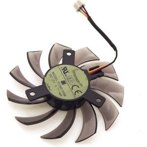 T128010SM 75mm 12V 0.20A 3Pin For Gigabyte for GTX460 GTX470 GTX580 HD5870 N470SO N580UD N580SO Graphics Card Cooling Fan