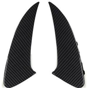 Auto Achtervleugel 2x Auto Achterbumper Spoiler Zijvleugel Canard Voor Mercedes Voor Benz CLA Klasse Sport C118 CLA200 CLA220 CLA250 CLA45 voor AMG 2020+ achterspoiler(Koolstoflook)