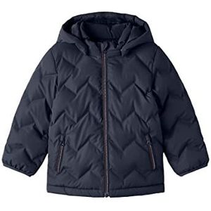 NAME IT Nmmmarl Puffer Camp jas voor jongens, Dark Sapphire, 110 cm