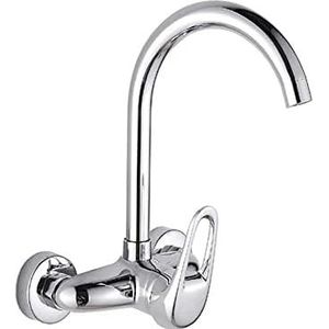 Kitchen Sink Mixer Taps Chrome 360° Rotatable Kitchen Taps Mixer Single Lever Tap Kitchen Sink Tap-B,B