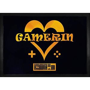 1art1 Gaming Gamerin Deurmat 70x50 cm