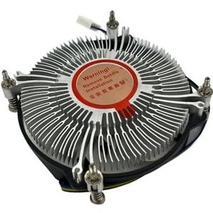 Ultradunne all-in-one radiator 1155/1156/1700, klein frame, grote koperen kern, 11 grote bladen