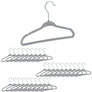 Relaxdays 90x kinderkleerhanger - kleerhangers kinderen - kinderhanger - draaibare haak