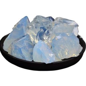 100g Natuurlijke Opaal Ruwe Steen Kristal Gem Specimen Collectie Woondecoratie Kwartskristal Originele Minerale Reiki Steen