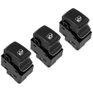 Auto Raambediening Schakelaar Voor Kia Voor Sorento 2002-2009 3580-1C000WK Deur Elektrisch Raam Enkelvoudige Lifter Schakelaar Knop(3 pcs)