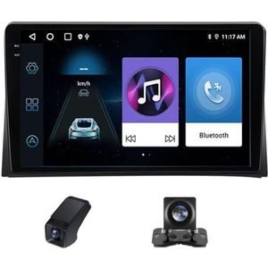 Autoradio,Android 13 geldt geldt voor Volkswagen Multivan T5 2003-2015 9 inch HD touchscreen autoradio met draadloze Carplay Android Auto Bluetooth stuurbediening Achteruitrijcamera(NF-2)