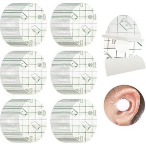 UILYNIU 120 stuks oorhoezen voor douche waterdichte oorstickers E ar beschermers zwemmen oordopjes met waterdichte katoenen oordopjes waterdichte oordopjes voor kinderen volwassenen zwemmen baden