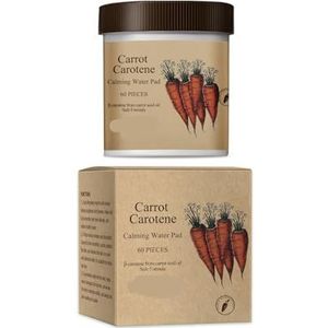 Caroteen Huidverzorgingspads - Verzacht De Gevoelige Huid, Herstelt De Barrière, Reinigt Diep, Verfrist En Maakt De Huid Niet Strakker(1PCs)