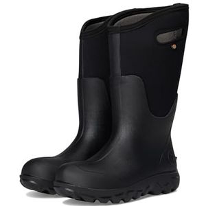 BOGS Klassieke naadloze hoge waterdichte regenlaarzen voor dames, Zwart, 37 EU