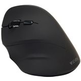 V7 - Wireless Left Hand Ergo Mouse - Muis - Zwart - Ergonomisch Ontwerp