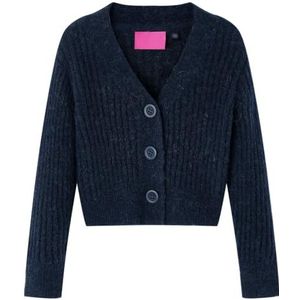 Kindervest gebreid 92 marineblauw, kindervestje, meisjesvest, gebreid vest voor kinderen, vestje, kort kindervest, vest voor kinderen