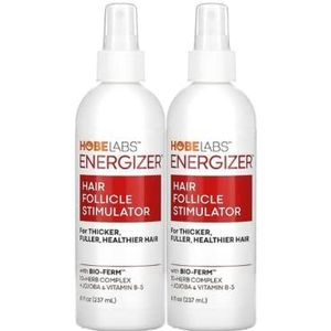 Pack van 2 x Hobe Labs Energizer haarfollikel stimulator - 8 fl oz