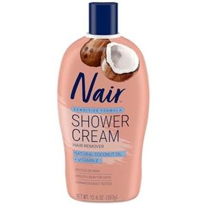 Nair Shower Power Sensitive Formula Coconut Oil & Vit E - Haarverwijderaar 300 g