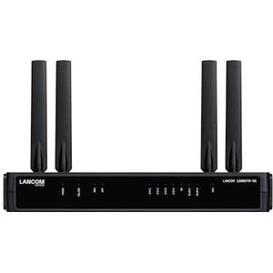 Lancom - SD-WAN 1800EFW-5G Router - Zwart - 5G Connectiviteit