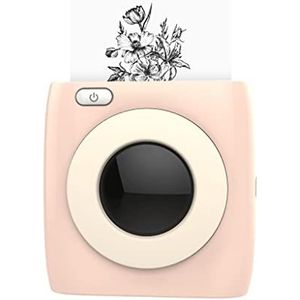 WMMNHY Draagbare thermische printer for foto's, compatibel met Android-miniprinters(C)