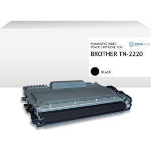 CoreParts Toner Black for BROTHER, Pages: 5200, TN-2220, TN-2010 (Pages: 5200)