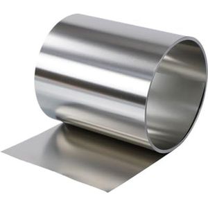 304 roestvrijstalen folierol, 304 Precisie snijfolie Lengte 1m, Zilveren RVS plaat for Luchtvaart 1st(0.6x15x1000mm)