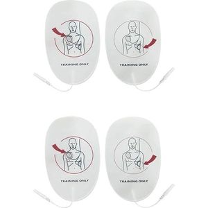Pack AED Trainingspads Train Pad Vervanging Herbruikbaar voor AED-trainer XFT-D0009 XFT-120C+ XFT-120C Zoll (4)