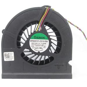 LMNCBVYA Beautyrankle 12V CPU Cooling Fan EF90201V1-C010-S99-4-Wire Cooling Solution for D3MHF Models