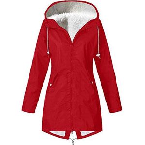 KEERADS - Winterjas - Waterdichte Jas - Lang - Fluweel - Warm Plus