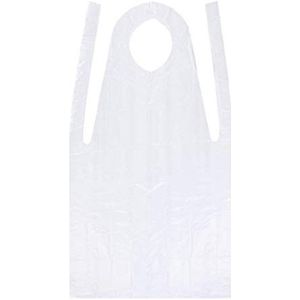 100 stuks -plastic schorten voor kunsthandwerk, schilderen, koken