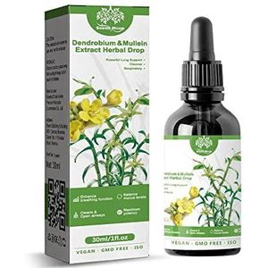 Dendrobium- en toortsextract, krachtige longondersteuning in de VS en luchtwegen, reinigt druppels geproduceerd – met kruiden