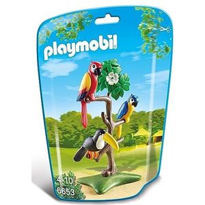 Playmobil 6653 City Life Tropical Birds, leuke fantasierijke rollenspel, speelsets geschikt voor kinderen vanaf 4 jaar