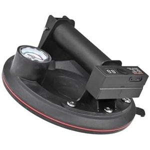 8 Inch Elektrische Vacuüm Zuignap Lifter 200KG Laadvermogen Heavy-Duty Handbediende Glazen Lifter for het verplaatsen van grote granieten tegels(Black paper box)