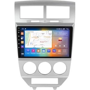 Android 13.0 Radio 2 Din Auto Stereo 10"" Touchscreen Autoradio Voor Dodge caliber 2007-2014 met Bluetooth/wifi/GPS Navigatie/FM Radio/Stuurwielbediening/AHD Omgekeerd Beeld(Size:M700S(8G+128G))