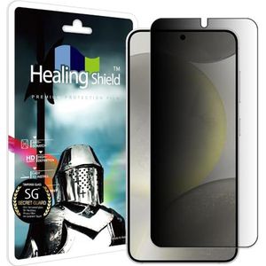 Healingshield Screen Protector Anti-Spy Privacy 9H Hardness Full Coverage Tempered Glass Film Compatible with Samsung Galaxy S24 [Front 1pc]