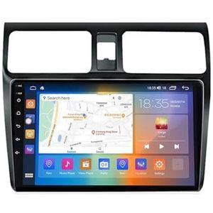 Android autoradio voor Suzuki Swift 2003-2010, 9 inch touchscreen autoradio Autoaccessoires met GPS Bluetooth FM RDS HiFi WiFi(F4 4+64G)
