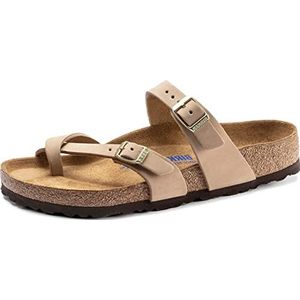 Birkenstock Women's, Mayari Soft Footbed Sandal - Regular Fit Sand Castle 36 M