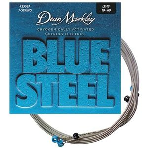 Dean Markley Blue Steel elektrische gitaar snaren, 2558A - Blauw Staal Elektrische LTHB Size 10-60