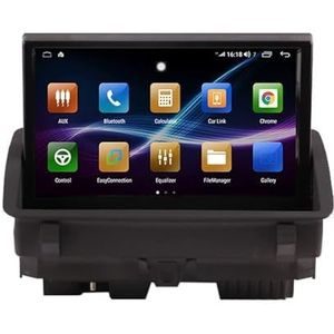 Android 14 GPS Navigation Stereo voor AUDI Q3 2013-2018 8 Inch 2 Din Car Stereo Radio met CarPlay AHD Omgekeerd beeld Bedieningselementen op het stuur Bluetooth(S7 8G+256G)