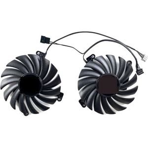 Voor PNY voor GeForce voor RTX3060 3060ti VERTO Dual Fan grafische kaart vervangende ventilator CF-12910S(A pair of fans)