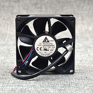 Original QFR0824SH 24V 0.25A 8025 3-Wire Computer Blower Cooling Fan