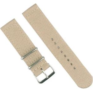 InOmak Nylon horlogeband 18-24mm elastische nylon horlogebanden, 20mm, Nylon